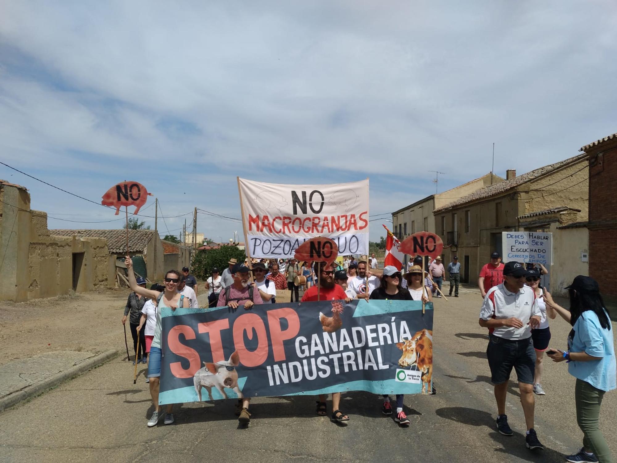 Protesta macrogranja cerecinos
